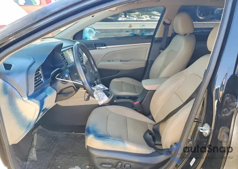 2020 Hyundai Elantra Limited z USA, uszkodzony, nr VIN 5NPD84LF7LH515361